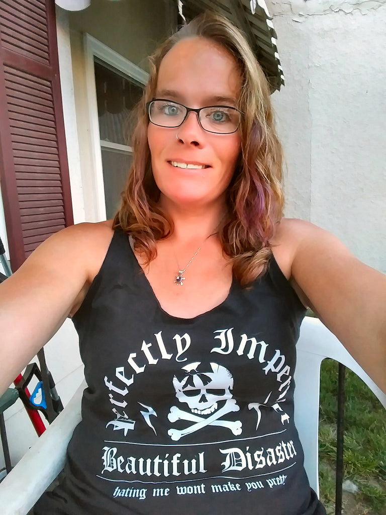 Aimee Finch: Scarred, Bruised, Bleeding & Surviving.