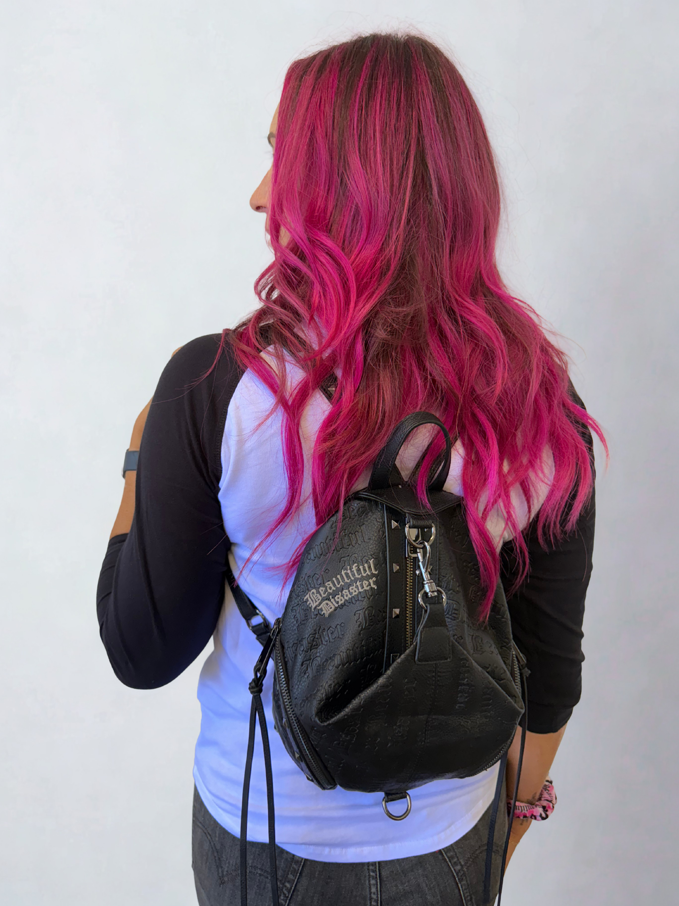 cute but deadly mini backpack Beautiful Disaster Stealth Mini Backpack – Black Vegan Leather Limited Edition Women’s Bag