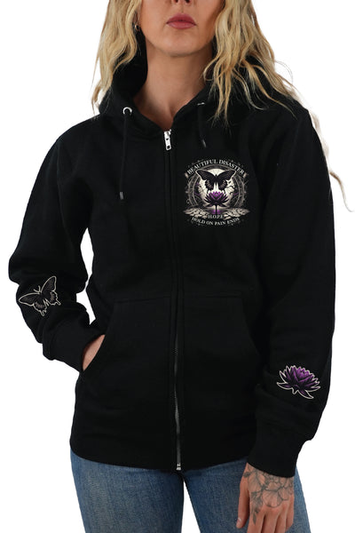 H.O.P.E. Zip Hoodie – Beautiful Disaster Clothing