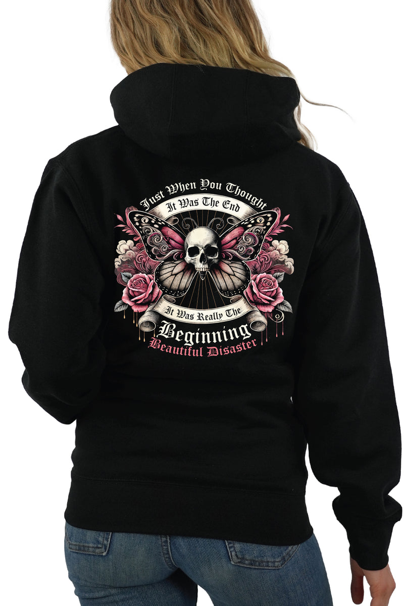 Keep Going Zip Hoodie – Beautiful Disaster Clothing