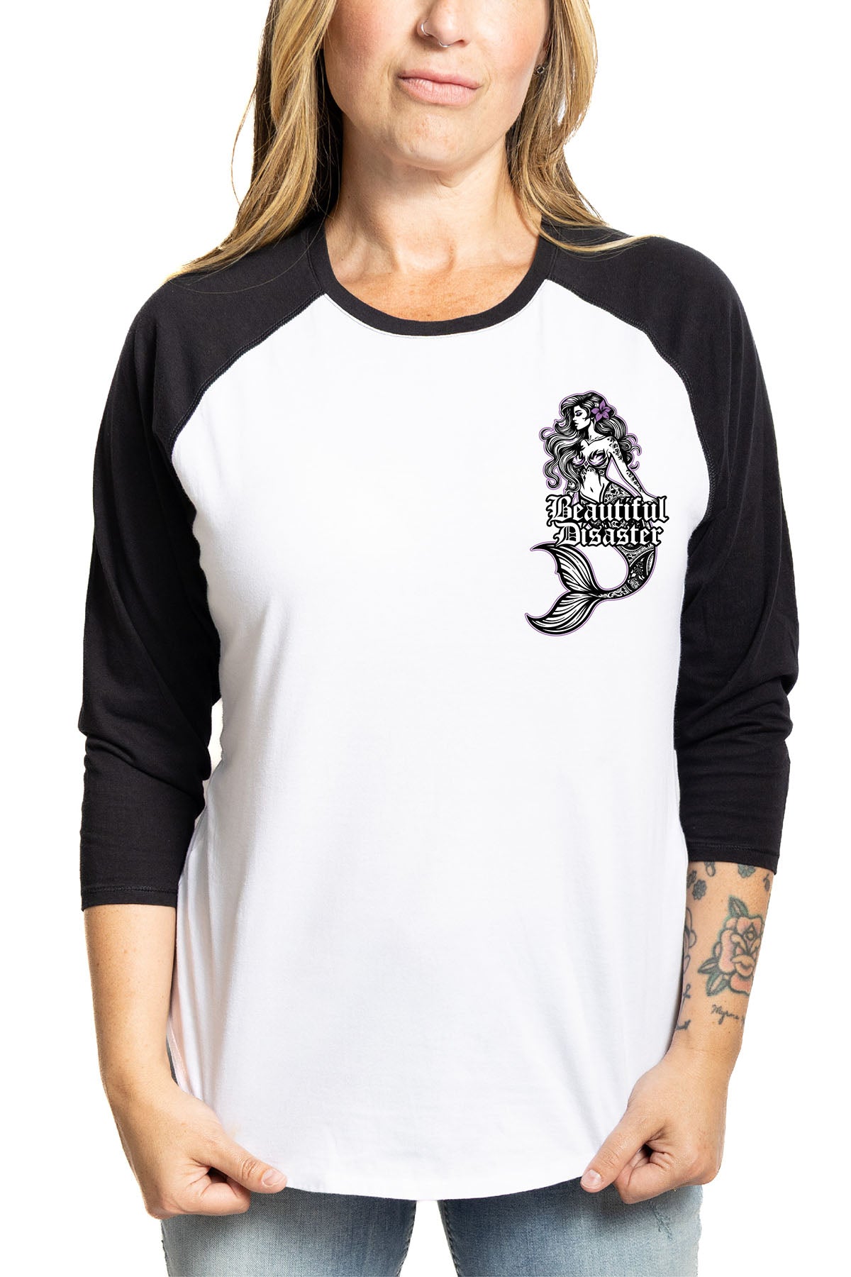 Siren Raglan – Beautiful Disaster Clothing