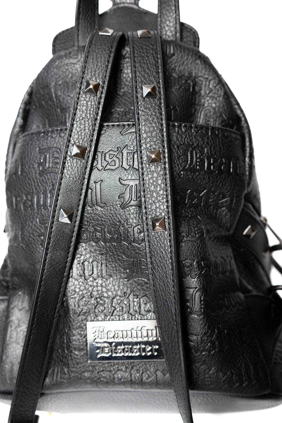Beautiful Disaster Stealth Mini Backpack – Black Vegan Leather Limited Edition Women’s Bag