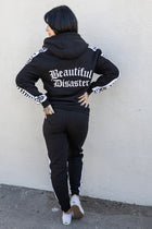 Punk Princess Sweatsuit Pant - Black/White