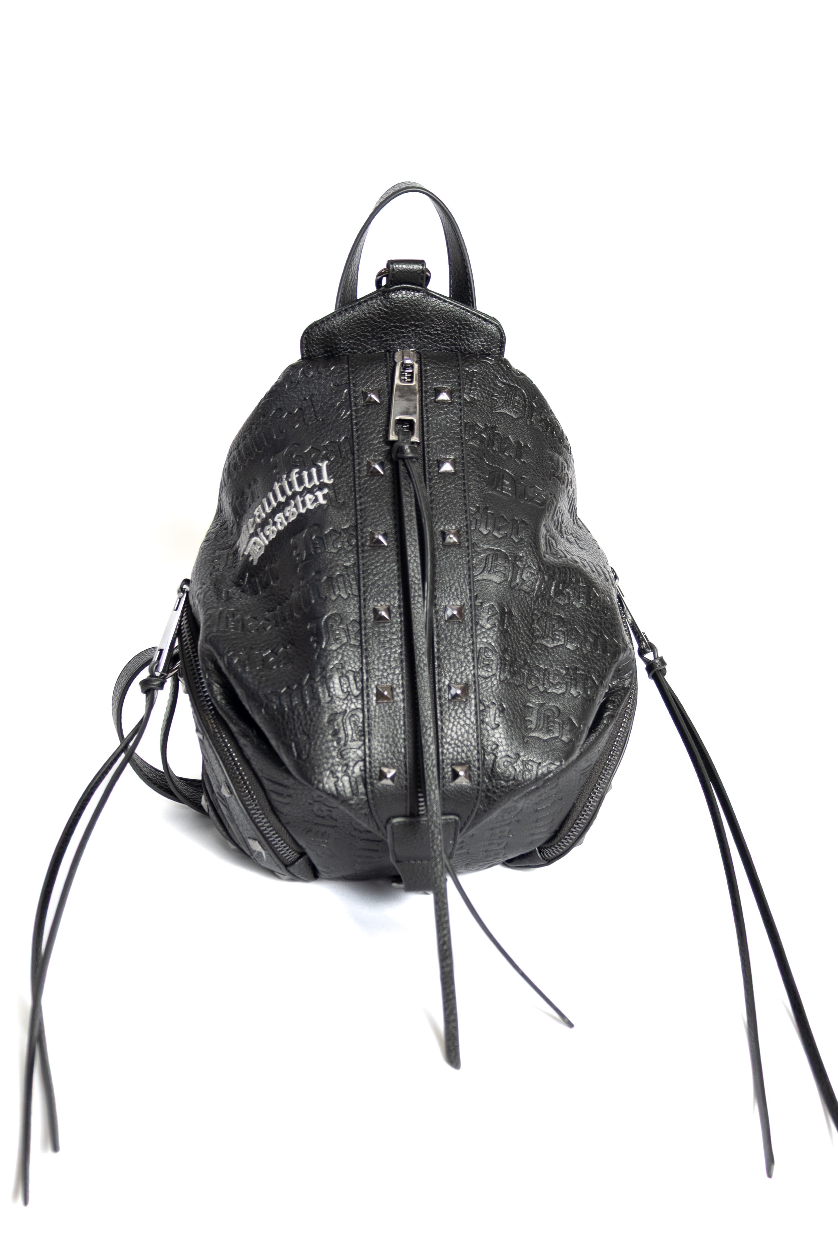 black studded mini backpack Beautiful Disaster Stealth Mini Backpack – Black Vegan Leather Limited Edition Women’s Bag