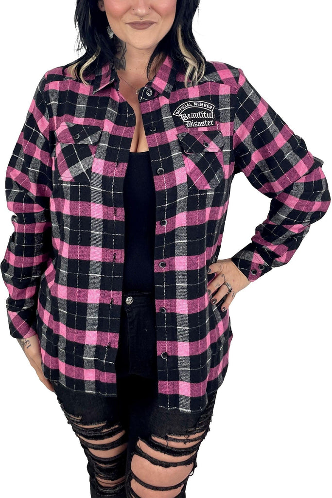Beautiful Disaster Tribe VIP Flannel