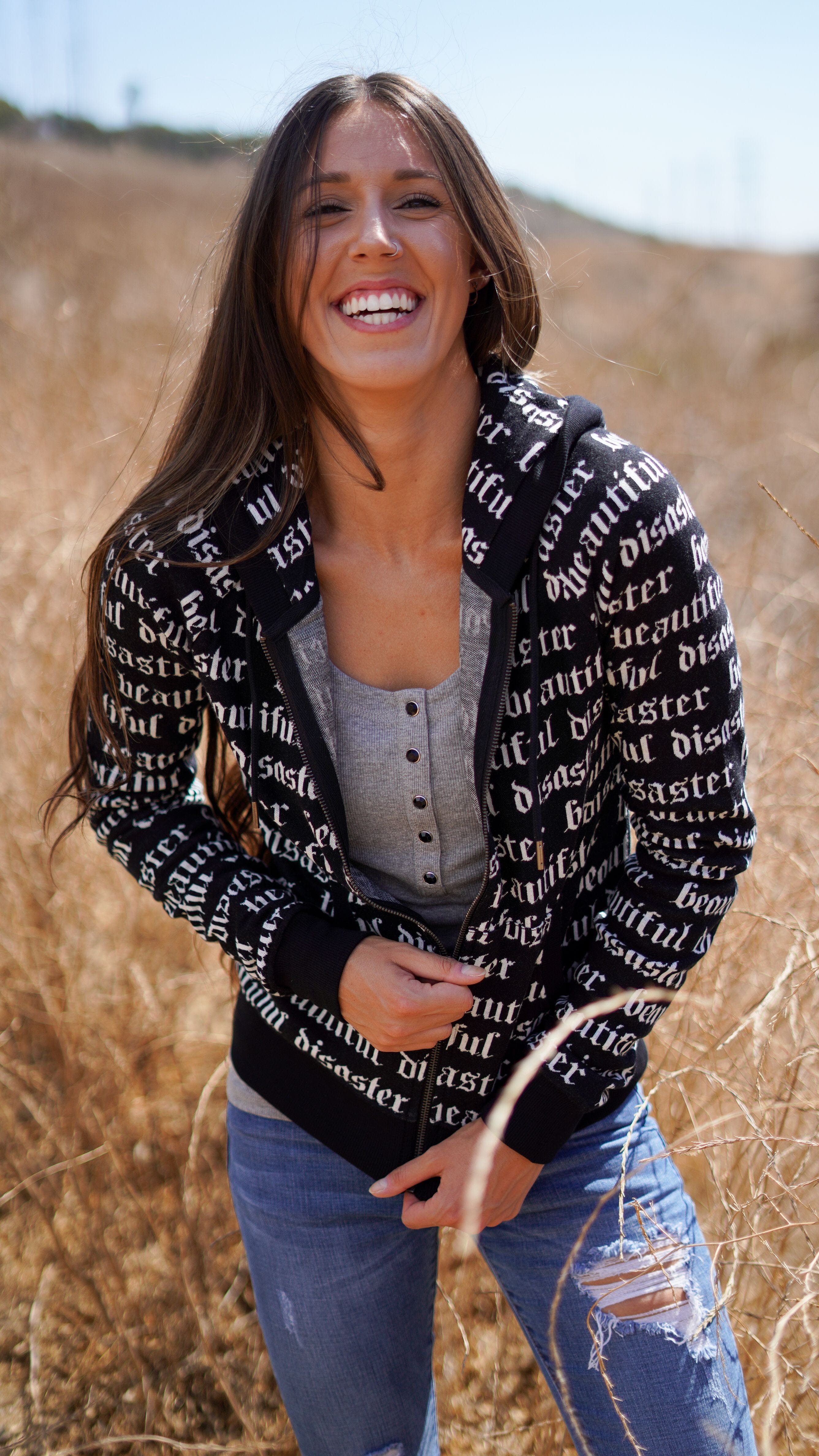 BD Zip Knit Sweater
