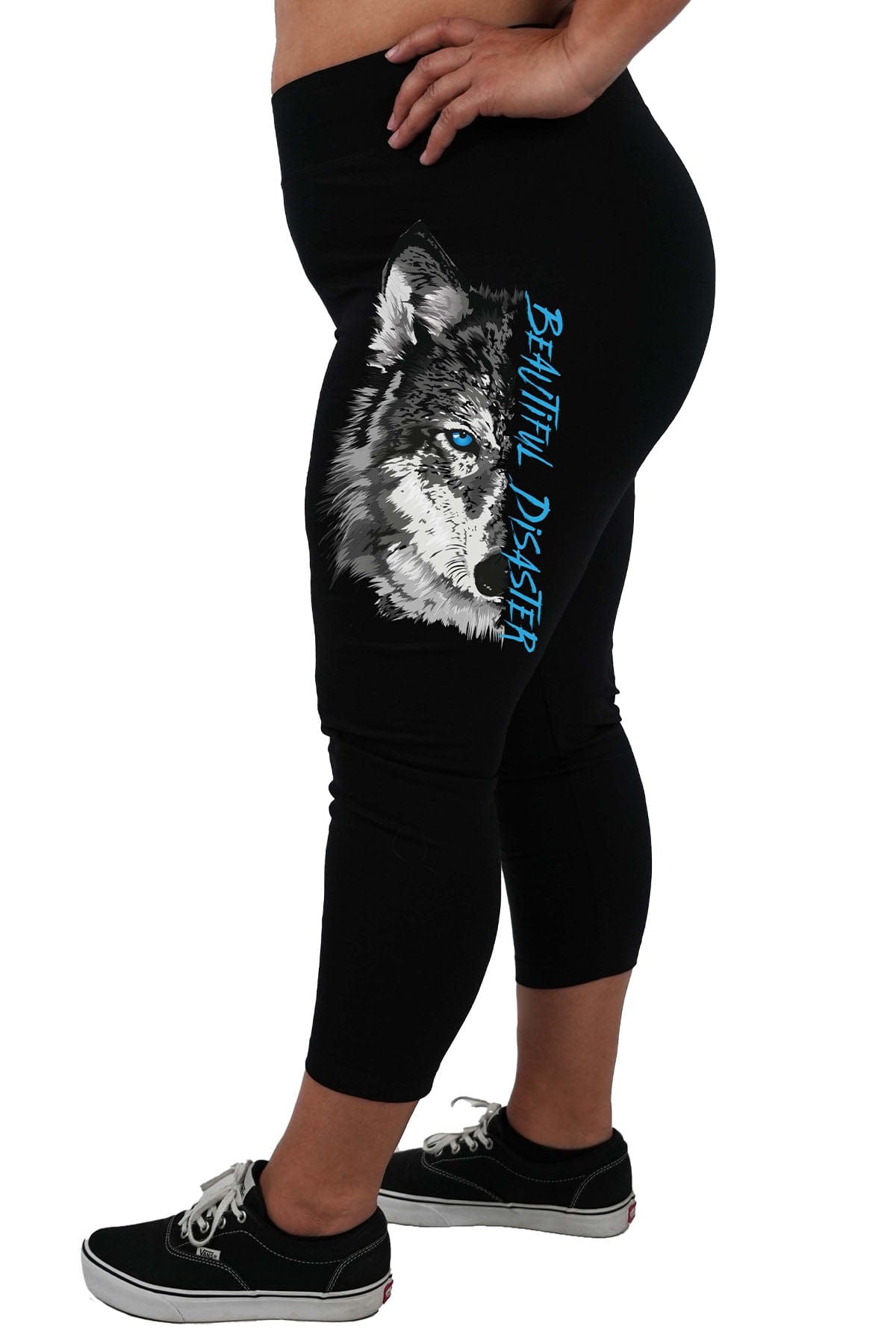 Wolf Capri Leggings – Beautiful Disaster Clothing